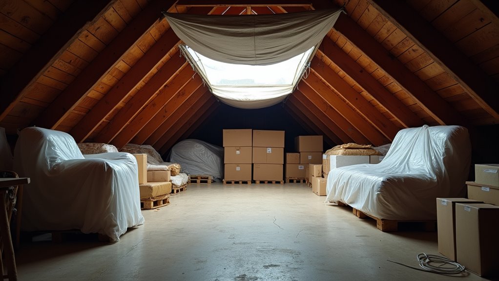 protect attic valuables effectively