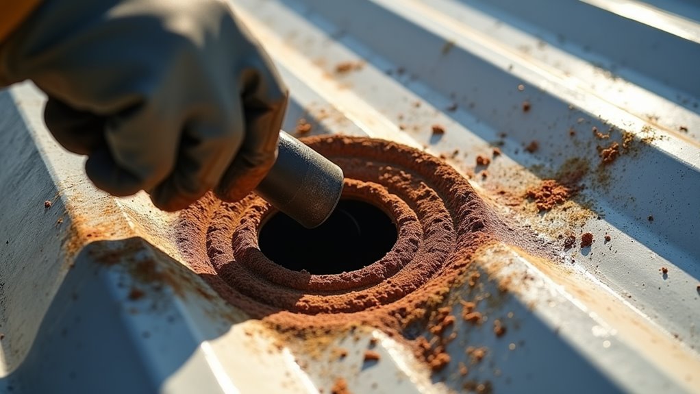 surface cleaning for repair