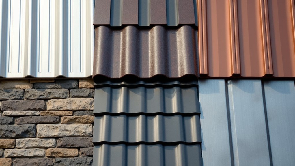 metal roofing options available