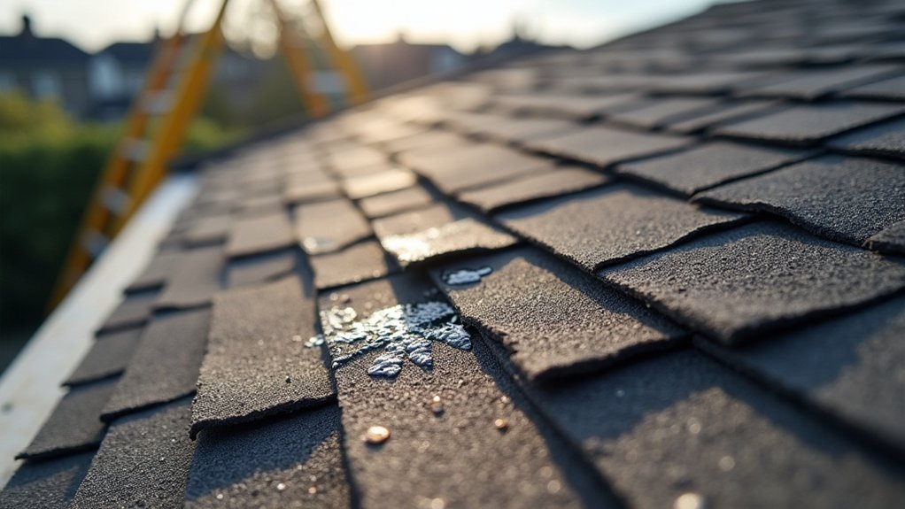 professional roof inspection needed